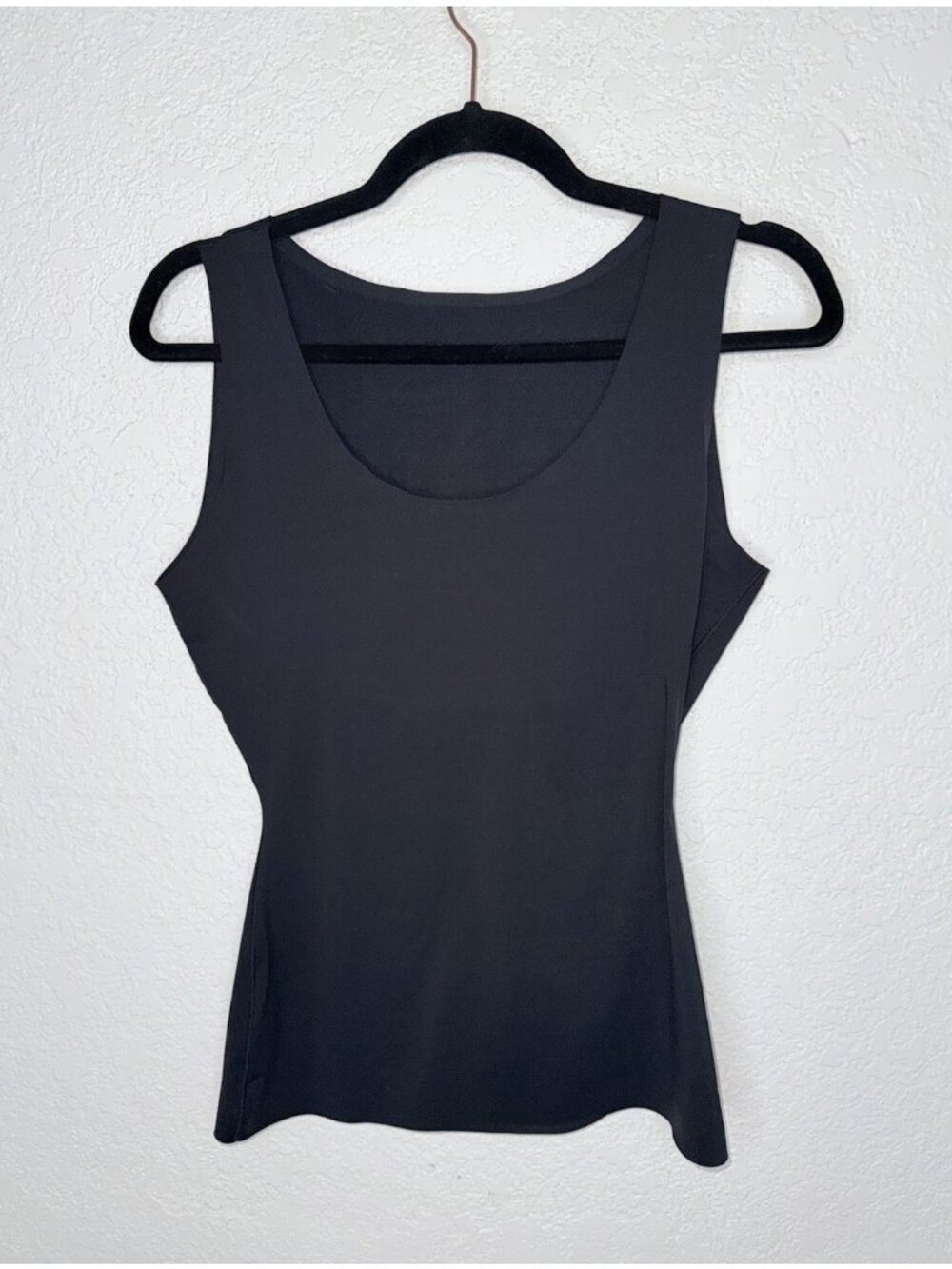 Spanx Body Shaper Black Large Compression Tank Top Undergarment 1E